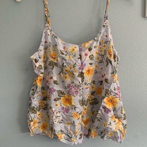 floral tank top